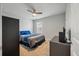 Comfortable bedroom with neutral walls, carpet flooring, and natural light at 111 Nolin Road Rd, Moncks Corner, SC 29461