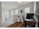 Bright home office space featuring natural light and hardwood floors at 111 Nolin Road Rd, Moncks Corner, SC 29461