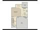 Detailed first-floor floor plan showcasing an open-concept layout and integrated kitchen and Gathering room at 1343 Discovery Dr, Ladson, SC 29456