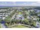 Expansive aerial view of a community with luxurious amenities, lush landscaping, and stunning waterfront views at 1489 Red Tide Rd, Mount Pleasant, SC 29466