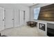 Clean bedroom features a house-shaped bed frame and neutral-colored carpeting at 1489 Red Tide Rd, Mount Pleasant, SC 29466