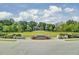Elegant community entrance with manicured lawn and beautiful landscaping at 1489 Red Tide Rd, Mount Pleasant, SC 29466