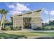 Community kayak storage area with a modern building and convenient access at 1489 Red Tide Rd, Mount Pleasant, SC 29466