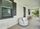 Comfortable exterior porch with comfortable seating, perfect for enjoying the view at 1489 Red Tide Rd, Mount Pleasant, SC 29466