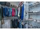 Spacious walk-in closet offers ample storage for clothing, shoes, and accessories at 1515 Pogonia St # 2, Mount Pleasant, SC 29466