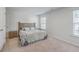 Cozy bedroom showcasing a comfortable bed with soft linens, carpet, and a calming atmosphere at 163 Spencer Cir, Summerville, SC 29485