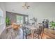 Open concept living area featuring dining and kitchen, as well as ample seating at 184 Kirkland St, Goose Creek, SC 29445