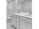 Bright bathroom with double vanity, quartz countertops, and modern fixtures at 2018 Quiet Ibis Rd, Hanahan, SC 29410