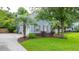 Charming home featuring a well-manicured lawn, landscaping, and a welcoming front entrance at 2031 Thornhill Dr, Summerville, SC 29485