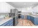 Modern kitchen with stainless steel appliances and granite countertops at 2031 Thornhill Dr, Summerville, SC 29485