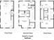 Detailed floor plan showcasing multiple bedrooms, bathrooms, kitchen, and spacious living areas across three stories at 25 Nats Ct, Charleston, SC 29403
