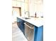 Kitchen island with stainless steel sink, dishwasher, and seating at 25 Nats Ct, Charleston, SC 29403