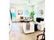 Bright living room with white walls, hardwood floors, and modern furniture at 25 Nats Ct, Charleston, SC 29403