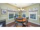 Charming dining area with natural light and stylish decor at 254 Mayfield Dr, Goose Creek, SC 29445