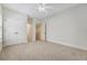 Bedroom with carpet flooring, natural light, and double door closet at 2701 Fountainhead Way, Mount Pleasant, SC 29466