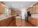 Open kitchen with stainless steel appliances, granite countertops, and ample cabinet space at 272 Overcup Loop, Summerville, SC 29486