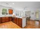 Bright kitchen features wood cabinets, expansive counter space, and seamless living space at 3000 Treadwell St, Mount Pleasant, SC 29466