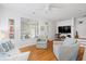 Cozy living room with hardwood floors, bright windows, and comfortable seating at 3000 Treadwell St, Mount Pleasant, SC 29466