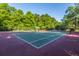 Community amenities include a tennis court, surrounded by trees and a covered bench for shade and a rest at 3000 Treadwell St, Mount Pleasant, SC 29466
