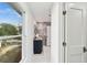 Transitional bathroom featuring a modern vanity and a glimpse into the attached water closet at 313 E Arctic Ave, Folly Beach, SC 29439