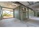 Garage features structural supports with storage and access to the beachfront at 313 E Arctic Ave, Folly Beach, SC 29439