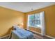 Bright bedroom with a large window and a cozy single bed, creating a comfortable and inviting space at 3290 Middleburry Ln, Charleston, SC 29414