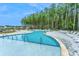 Community pool featuring beach style entry, seating and easy access at 3429 Seaton Street, Summerville, SC 29486