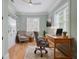 Well-appointed office features a work station, decor, and a comfortable chair at 400 Bay Crossing Rd, Mount Pleasant, SC 29464