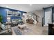 Comfortable living room featuring plush seating, modern decor, and a cozy atmosphere at 409 Grand Palm Ln, Summerville, SC 29485