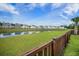 Residential neighborhood with waterfront views, lush green spaces, and single-Gathering homes at 603 Cavour Ct, Summerville, SC 29486