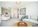 Relaxing loft featuring comfortable seating, stylish decor and an inviting atmosphere at 603 Cavour Ct, Summerville, SC 29486
