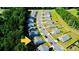 Discover the community from above, nestled among mature trees and featuring sidewalks, single Gathering homes and cul-de-sacs at 619 Red Mulberry Rd, Moncks Corner, SC 29461