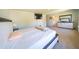 Comfortable main bedroom featuring carpet, ensuite bath, and large bed at 619 Red Mulberry Rd, Moncks Corner, SC 29461