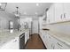 Modern kitchen with stainless steel appliances, granite countertops and ample cabinetry at 626 Chigwell Springs Ln, Summerville, SC 29486