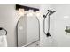 Beautifully-tiled shower with matte black fixtures, and a built-in niche at 6305 Lucille Dr, North Charleston, SC 29406