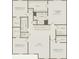 Second floor home layout with bedroom sizes and storage at 725 Meadowbrook Ln, Summerville, SC 29486