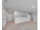 Spacious upstairs loft area perfect for a recreation room or additional living space at 725 Meadowbrook Ln, Summerville, SC 29486