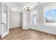 Bright room with ample natural light, wood floors, and views of the neighborhood at 735 Maynard Ln, Summerville, SC 29486