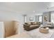 Comfortable and styled living area, great for relaxing or entertaining guests at 755 Meadowbrook Ln, Summerville, SC 29486