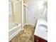 Bathroom with a tub and shower at 7629 High Maple Cir, North Charleston, SC 29418