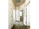 Hallway with access to bedrooms and closets at 7629 High Maple Cir, North Charleston, SC 29418