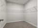 Walk-in closet featuring shelving and carpeted flooring at 772 Opal Wing St, Moncks Corner, SC 29461
