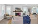 Inviting living room features a fireplace with a rustic mantel and comfortable seating at 779 Forrest Dr, Charleston, SC 29492