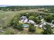 Stunning aerial view showcasing the home's proximity to the marsh and featuring a private backyard pool at 910 Kushiwah Creek Ct, Charleston, SC 29412