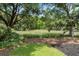 Tranquil backyard view with mature trees, providing a serene natural backdrop at 910 Kushiwah Creek Ct, Charleston, SC 29412