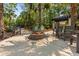 Community fire pit surrounded by comfortable seating, creating an inviting space for residents to gather and relax at 1012 Basildon Rd, Mount Pleasant, SC 29466
