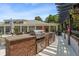Enjoy outdoor cooking at the built-in brick grill station in this inviting outdoor community space at 1012 Basildon Rd, Mount Pleasant, SC 29466