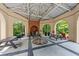 Spacious outdoor pavilion with picnic tables, grill, and high ceilings, perfect for community gatherings and entertainment at 1012 Basildon Rd, Mount Pleasant, SC 29466