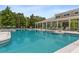 A refreshing community pool is surrounded by lush landscaping and comfortable seating at 1012 Basildon Rd, Mount Pleasant, SC 29466