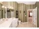 Bathroom featuring shower, toilet, vanity with sink, and large mirror at 103 Savannah River Dr, Summerville, SC 29485